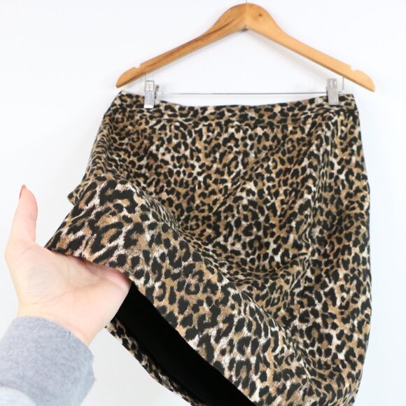 *Loft Leopard Print Skirt - Picture 4 of 7